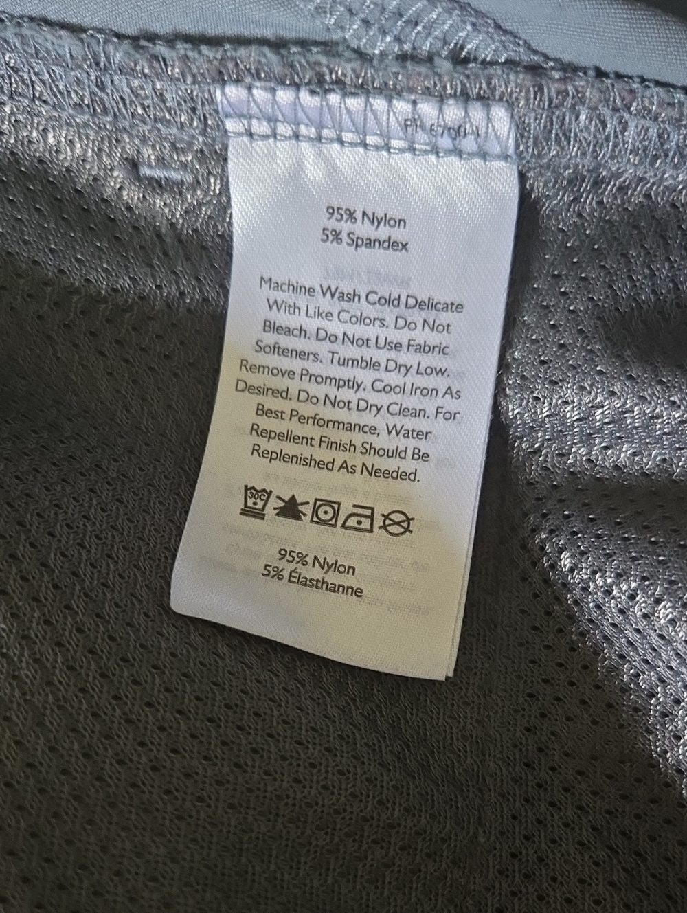 Eddie Bauer Slate Gray Women's Capris with Zip Pocket - Picture 8 of 8